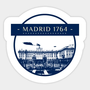 Madrid 1764 Sticker